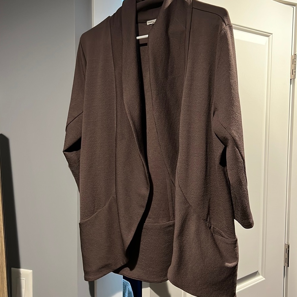 Maurice’s purple/ grey blazer